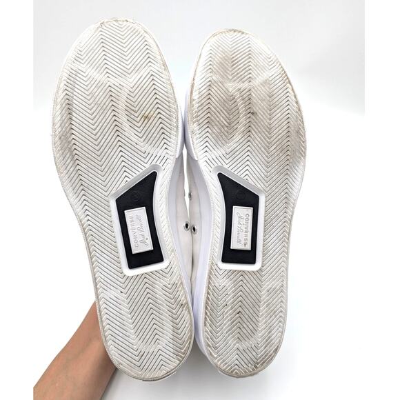 Converse Jack Purcell Low Top Shoes Unisex White Size USW13/M11.5 EU46 - Picture 7 of 12